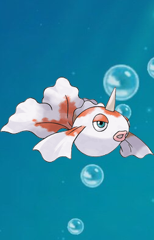 Goldeen — Pokemon card artwork