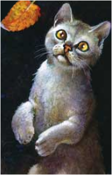 Graystripe — Warriors card artwork