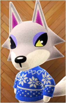 Fang — Animal Crossing card artwork