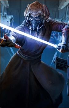 Plo Koon — Star Wars card artwork