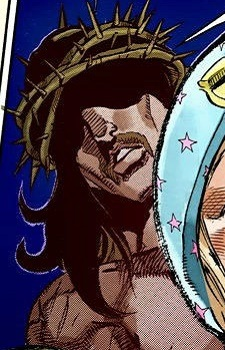 Jesus Christ — Jojo's bizarre adventure card artwork