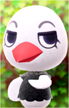 Piper — Animal Crossing card artwork