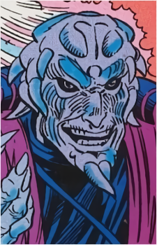 Ivan Ooze — Power Rangers card artwork