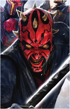 Darth Maul — Star Wars card artwork