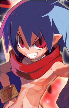 Laharl — Disgaea card artwork