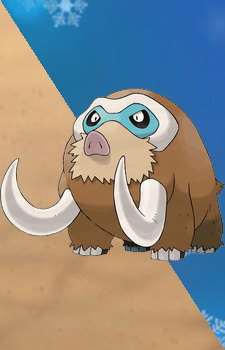 Mamoswine — Pokemon card artwork