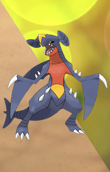 Garchomp — Pokemon card artwork