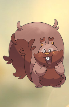 Greedent — Pokemon card artwork
