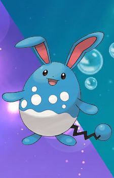 Azumarill — Pokemon card artwork