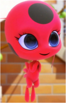 Tikki — Miraculous Ladybug card artwork